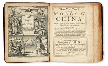 IDES, EVERT YSBRANT. Three Years Travel from Moscow over-land to China. 1706